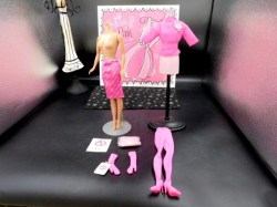 BARBIE FASHION MODEL SILKSTONE 60TH ANNIVERSARY COMPLETE OUTFIT, COA, TAG NO DOLL